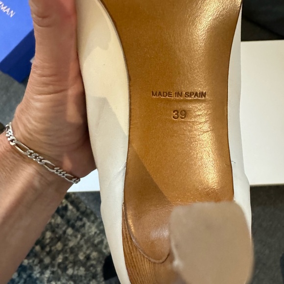 Zafi-Mar Coy Marfil 76mm Heel Pointe - white size 39 - Picture 5 of 9